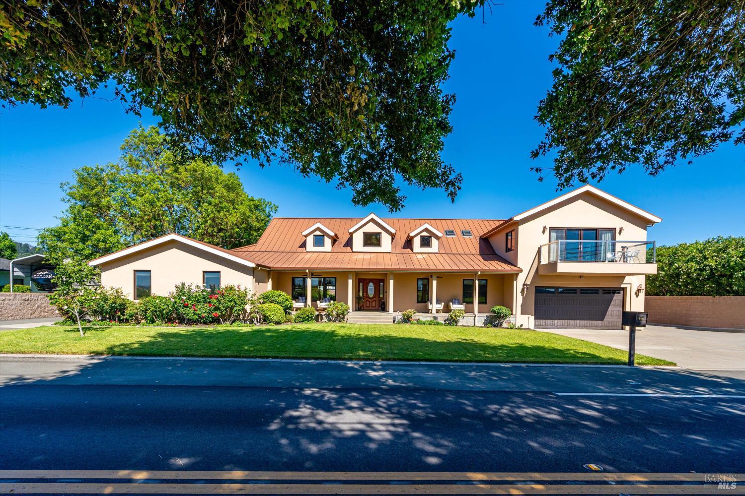 Detail Gallery Image 2 of 54 For 466 Pratt Ave, Saint Helena,  CA 94574 - 4 Beds | 4/1 Baths