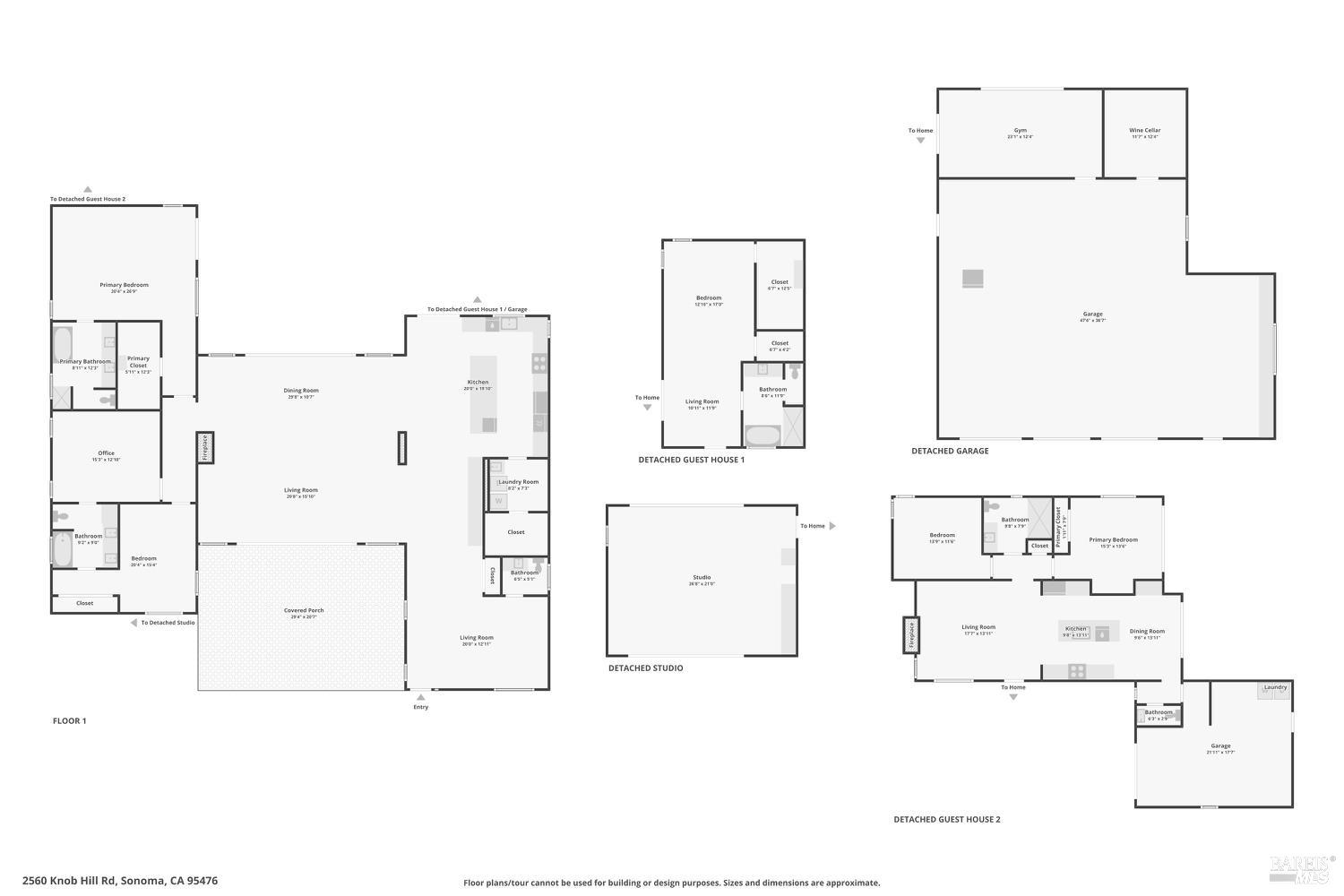 Detail Gallery Image 32 of 32 For 2560 Knob Hill Rd, Sonoma,  CA 95476 - 4 Beds | 2/1 Baths