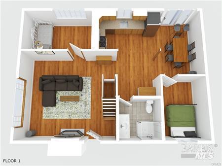 Detail Gallery Image 6 of 18 For 10354 Mulberry St St, Loch Lomond,  CA 95461 - 2 Beds | 1 Baths