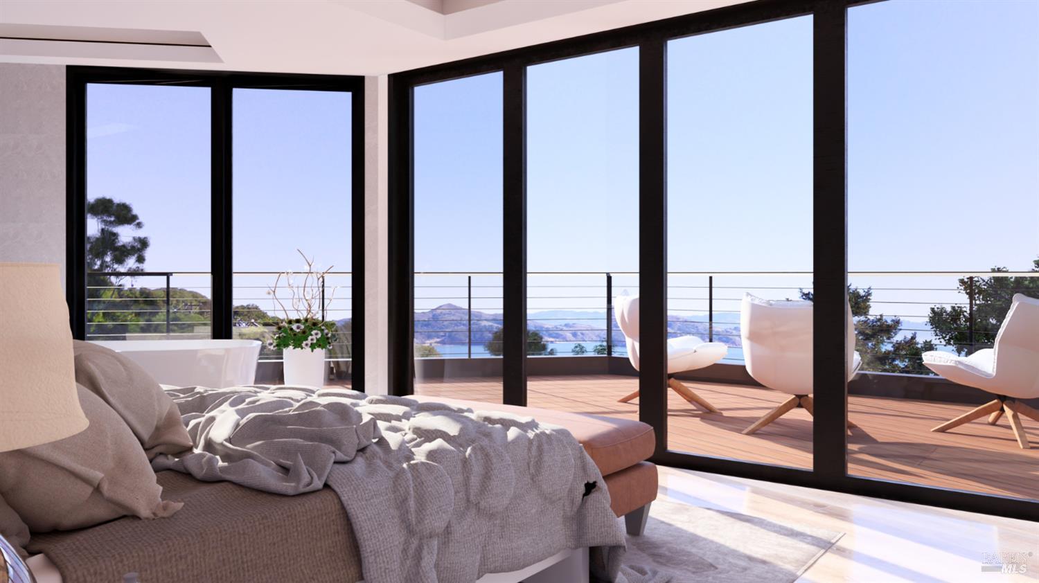 Detail Gallery Image 2 of 14 For 77 Crescent Ave, Sausalito,  CA 94965 - 4 Beds | 3/1 Baths