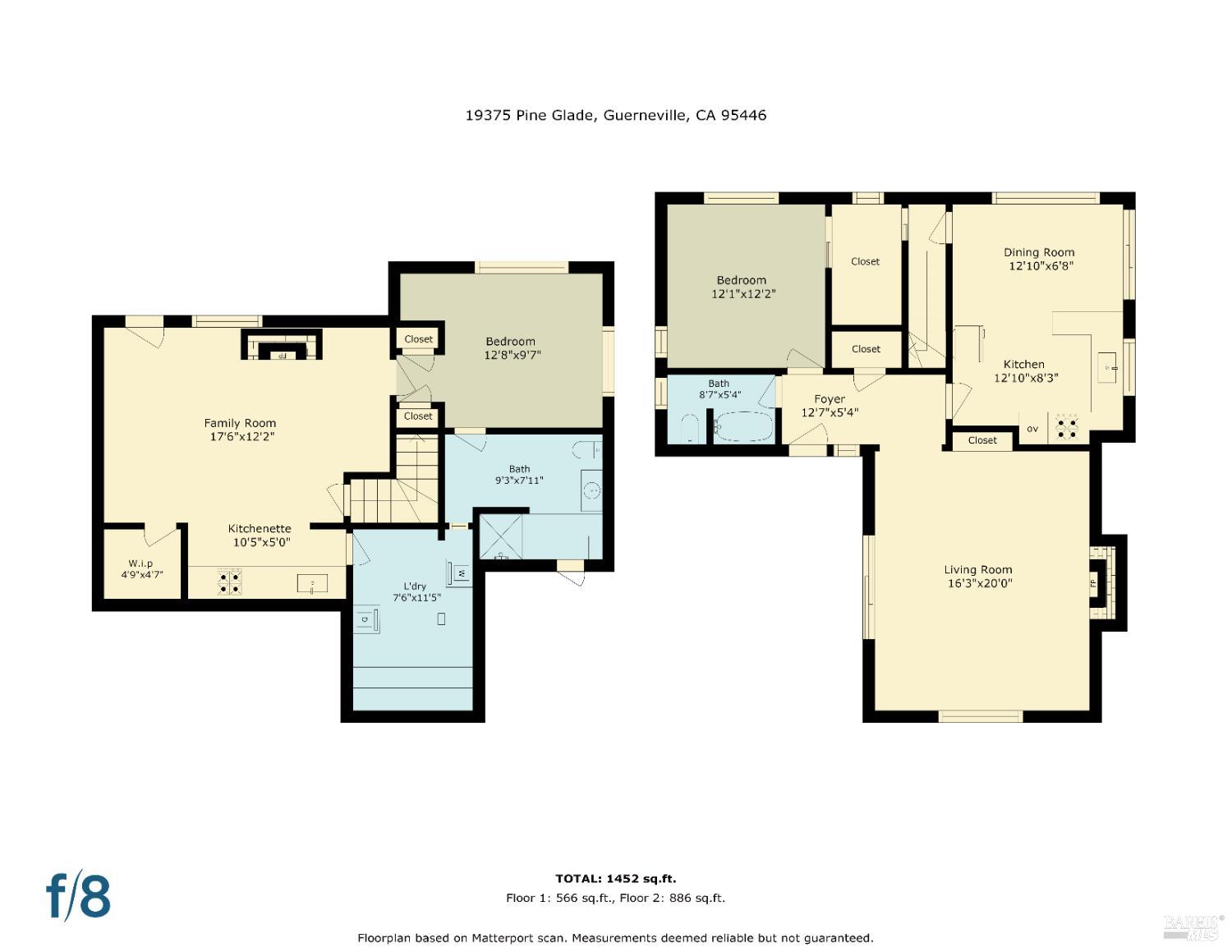 Detail Gallery Image 14 of 34 For 19375 Pine Glade Unkn, Guerneville,  CA 95446 - 2 Beds | 2 Baths