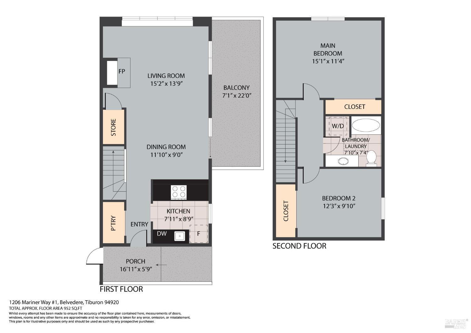 Detail Gallery Image 13 of 19 For 1206 Mariner Way, Tiburon,  CA 94920 - – Beds | – Baths