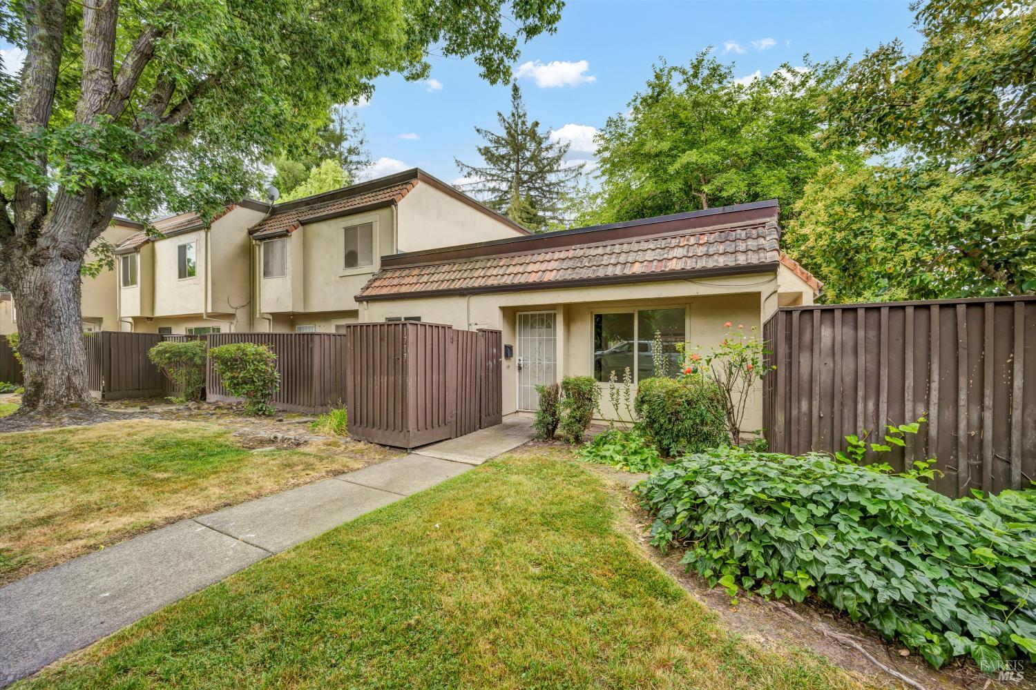 1717 Las Raposas Court Santa Rosa, California Bring your tools for this end-unit, single-level 3-bedroom, 2-bath PUD with endless potential. Tucked in the back of the complex for extra privacy, it offers a fenced patio, two parking spaces (one covered), in-unit laundry, and a layout full of promise.YESit needs some TLC, but if you're ready to roll up your sleeves, create some sweat equity, and bring your vision to life, this cosmetic fixer could be the opportunity you've been waiting for. Enjoy the community pool, peaceful greenbelts, and close proximity to Rinconada Park and local walking trails.