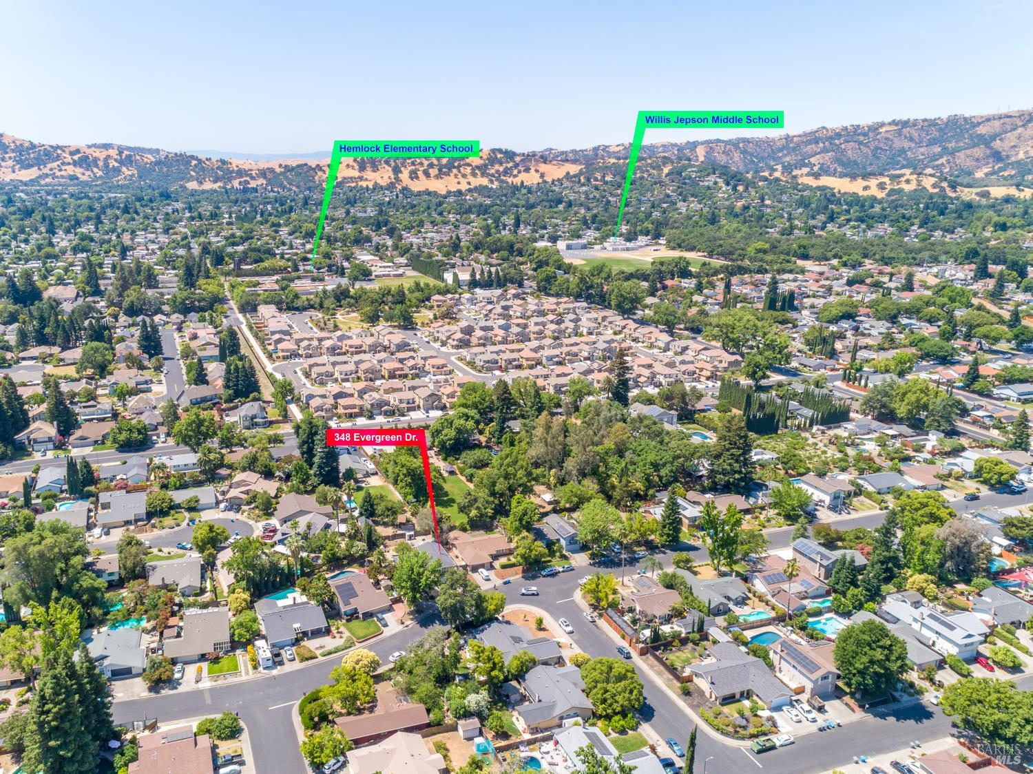 Detail Gallery Image 51 of 53 For 348 Evergreen Dr, Vacaville,  CA 95688 - 4 Beds | 2/1 Baths