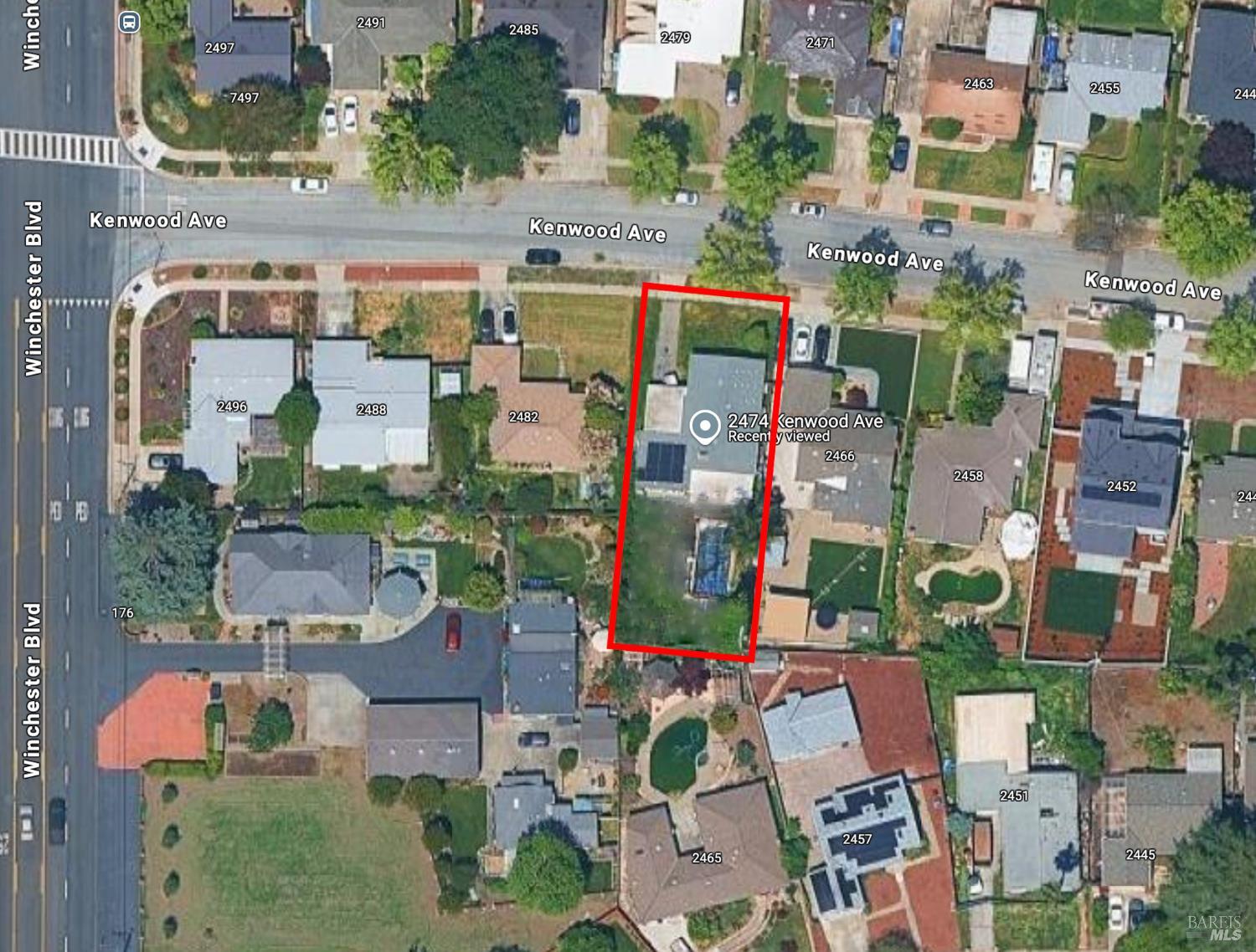 Detail Gallery Image 9 of 10 For 2474 Kenwood Ave, San Jose,  CA 95128 - 3 Beds | 1 Baths