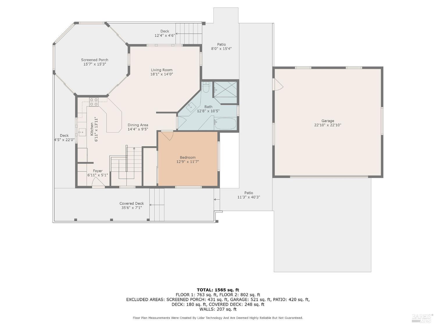 Detail Gallery Image 9 of 51 For 46740 Iversen Ln, Gualala,  CA 95445 - 1 Beds | 2 Baths