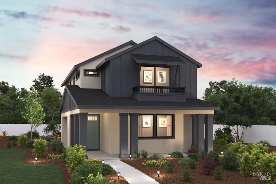 112 Wellness Way Rohnert Park, California Welcome to Synergy at Somo Village, a brand-new ALL ELECTRIC community brought to you by Century Communities. This is a two story - North Facing home. Plan 1 offers 1,962 square feet of living space with 3 Bedrooms, 2.5 Bathrooms and a 2-car garage. This home has a fenced side yard and an Alley loading Garage. The Kitchen offers Quartz Counter Tops with a 3x12'' Tile back splash, Whirlpool Appliances with a 30'' 4-Element Electric Free-Standing Range does not include Refrigerator. Home Stone Cabinets with concealed hinges and Matte Black hardware. Additional Features include - Solar - Lease and Purchase options, 3 1/4 Base Boards, Energy Efficient Water Heater, Century Home Connect with Safe Haven alarm system, Luxury Vinyl Plank (LVP) at first floor, LVP in Bathrooms and laundry room. Shaw Carpet in Bedrooms, Stairs and Hallway upstairs. Rohnert Park is Nestled in the heart of Sonoma County. For those seeking entertainment and cultural enrichment, Rohnert Park boasts an array of attractions. Visit the Graton Resort & Casino for thrilling gaming experiences and live entertainment or explore the vibrant arts scene at the Spreckels Performing Arts Center. Food enthusiasts will delight in the diverse dining options, from farm-to-table restaurants to cozy cafes.