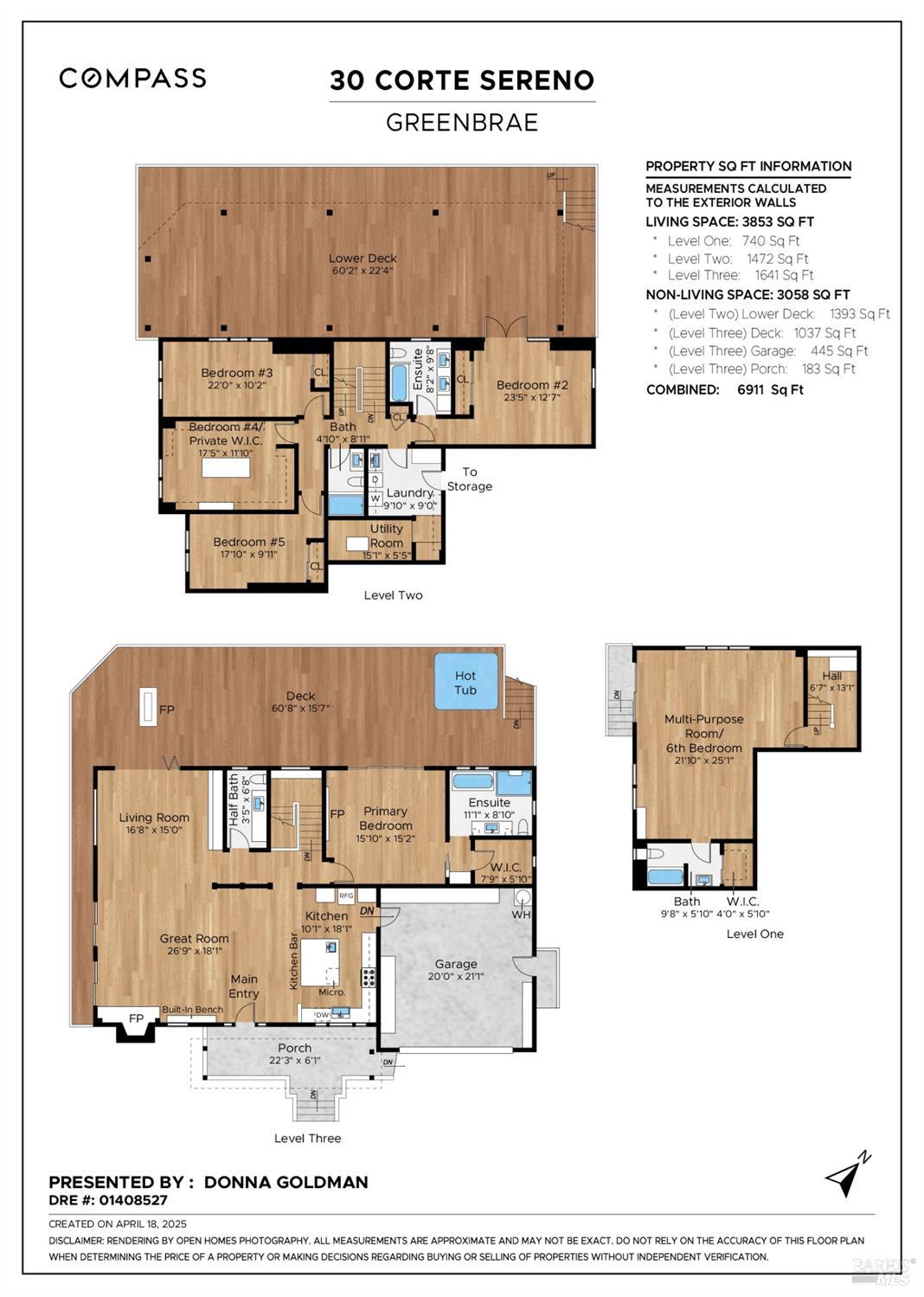 Detail Gallery Image 46 of 47 For 30 Corte Sereno Unkn, Greenbrae,  CA 94904 - 5 Beds | 4/1 Baths
