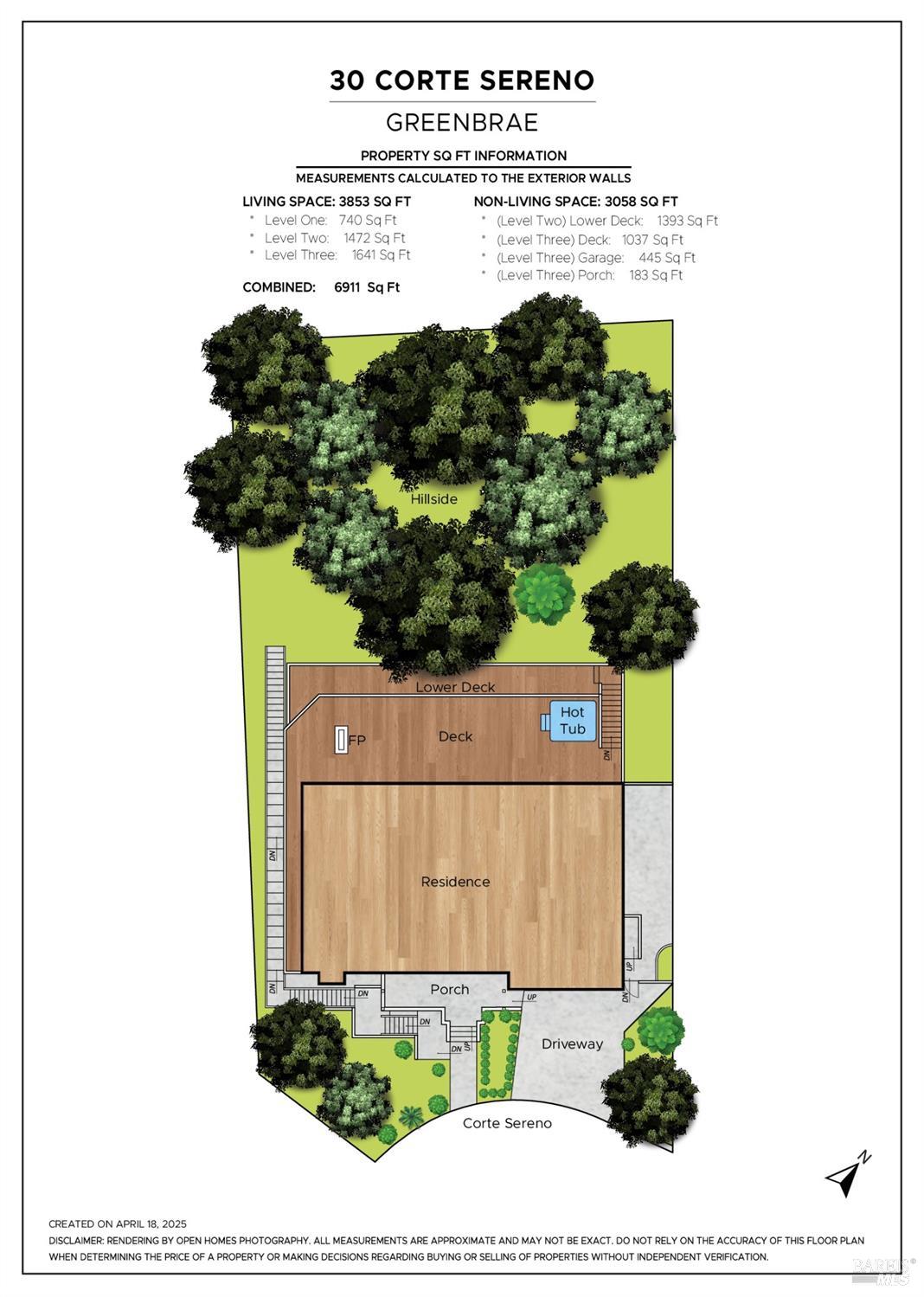 Detail Gallery Image 47 of 47 For 30 Corte Sereno Unkn, Greenbrae,  CA 94904 - 5 Beds | 4/1 Baths