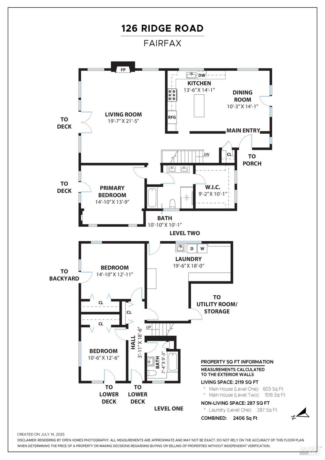 Detail Gallery Image 50 of 50 For 126 Ridge Rd, Fairfax,  CA 94930 - 3 Beds | 2 Baths