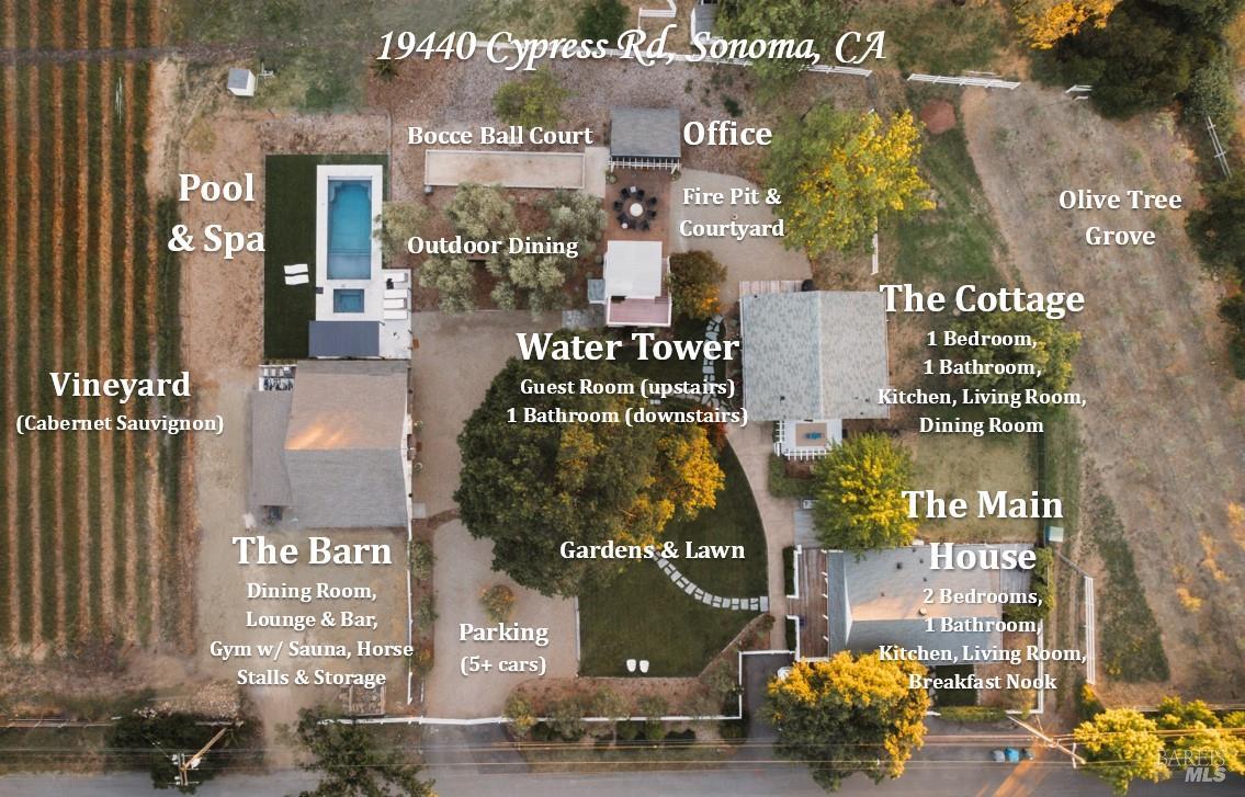 Detail Gallery Image 29 of 29 For 19440 Cypress Rd, Sonoma,  CA 95476 - 3 Beds | 2/1 Baths