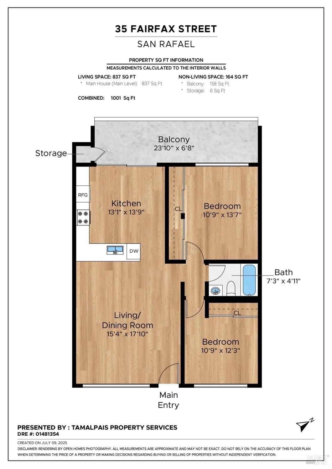 Detail Gallery Image 2 of 19 For 35 Fairfax St #26,  San Rafael,  CA 94901 - 2 Beds | 1 Baths
