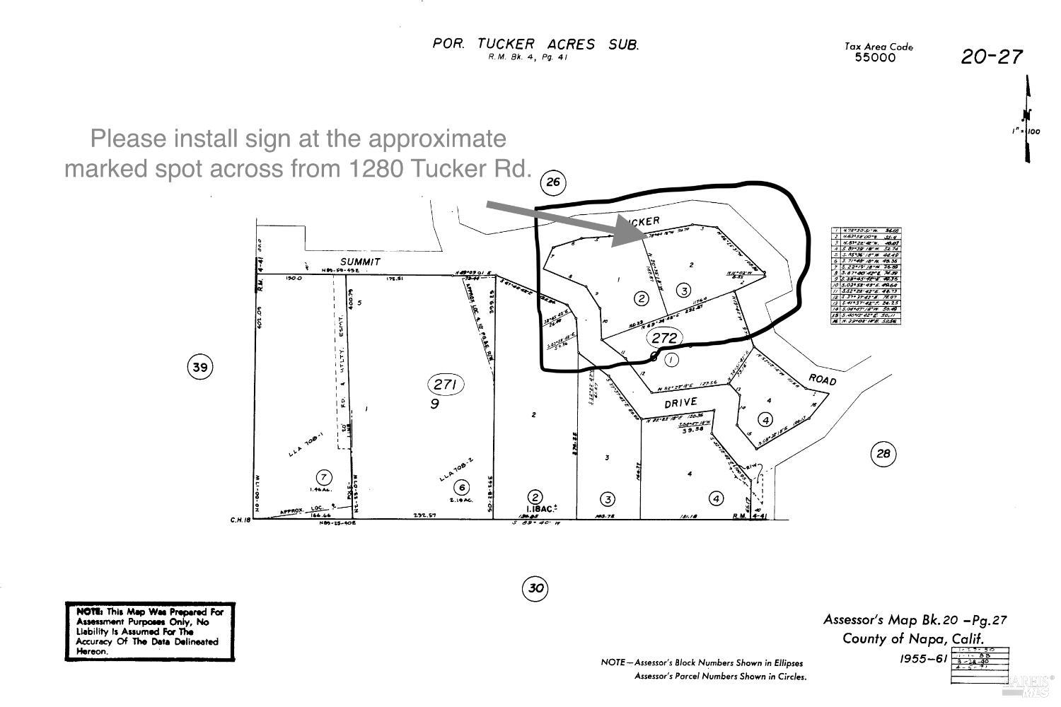 Detail Gallery Image 3 of 14 For 0 Tucker Rd, Calistoga,  CA 94515 - – Beds | – Baths