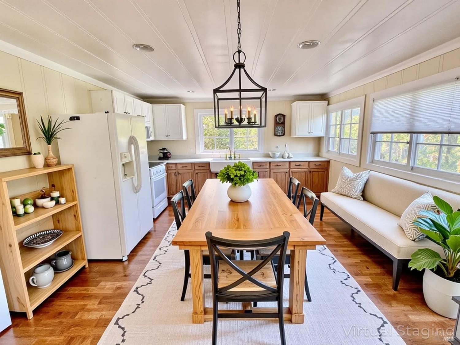 2457 S Fitch Mountain Road Healdsburg, California Above the Russian River, this 2-bedroom, 2-bath home nestled among the trees offers bright, airy living spaces and thoughtfully separated sleeping quarters for maximum privacy. Three expansive deck stwo with sweeping vistas create the perfect setting for outdoor living and peaceful relaxation. The main level features a cozy bedroom, a window-filled living room, and an open kitchen and dining area. Downstairs, a private suite with a full bathroom provides flexible space for guests, hobby room, or quiet retreat. The property also offers convenient parking, making daily living and entertaining effortless. Just 5 minutes from Healdsburg Plaza and close to scenic river beaches, this home perfectly balances tranquility and convenience. With possible seller financing potential, this is an exceptional opportunity.