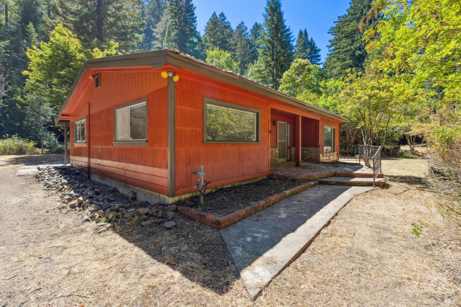 Detail Gallery Image 1 of 59 For 11 Kidd Creek Rd, Cazadero,  CA 95421 - 1 Beds | 1 Baths