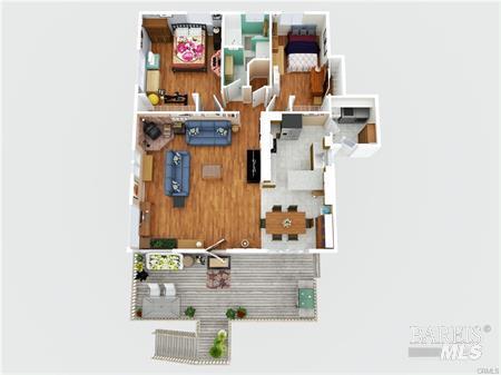 Detail Gallery Image 6 of 18 For 10709 Paradise Ct, Kelseyville,  CA 95451 - 2 Beds | 1 Baths