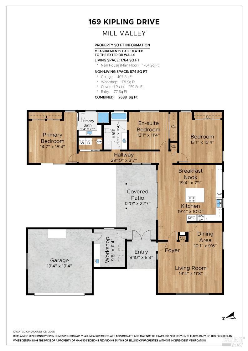 Detail Gallery Image 49 of 49 For 169 Kipling Dr, Mill Valley,  CA 94941 - 3 Beds | 2 Baths