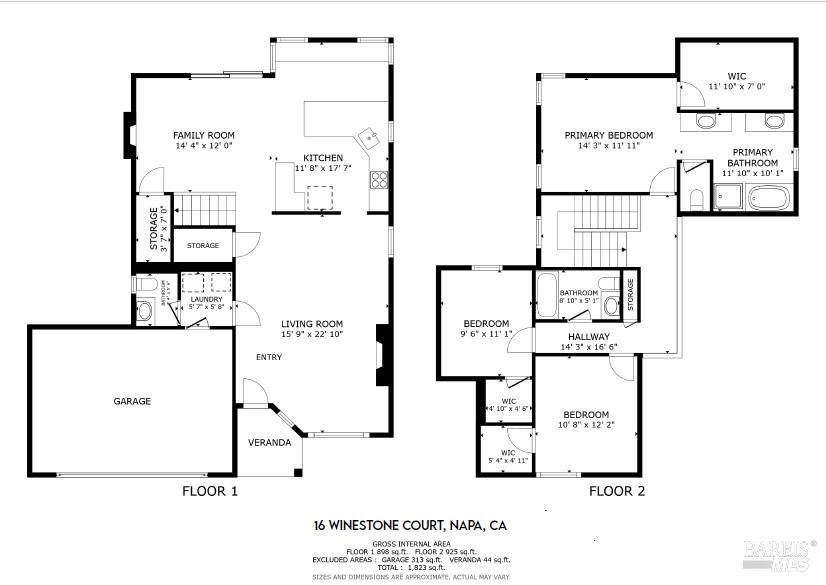 Detail Gallery Image 60 of 60 For 16 Winestone Ct, Napa,  CA 94558 - 3 Beds | 2/1 Baths