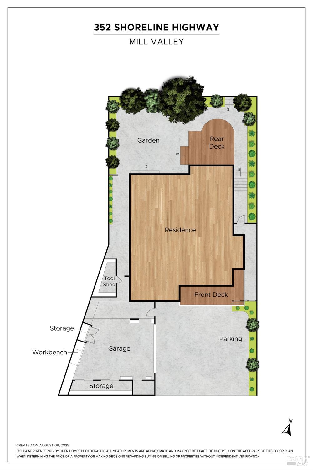 Detail Gallery Image 52 of 52 For 352 Shoreline Hwy, Mill Valley,  CA 94941 - 3 Beds | 2/1 Baths