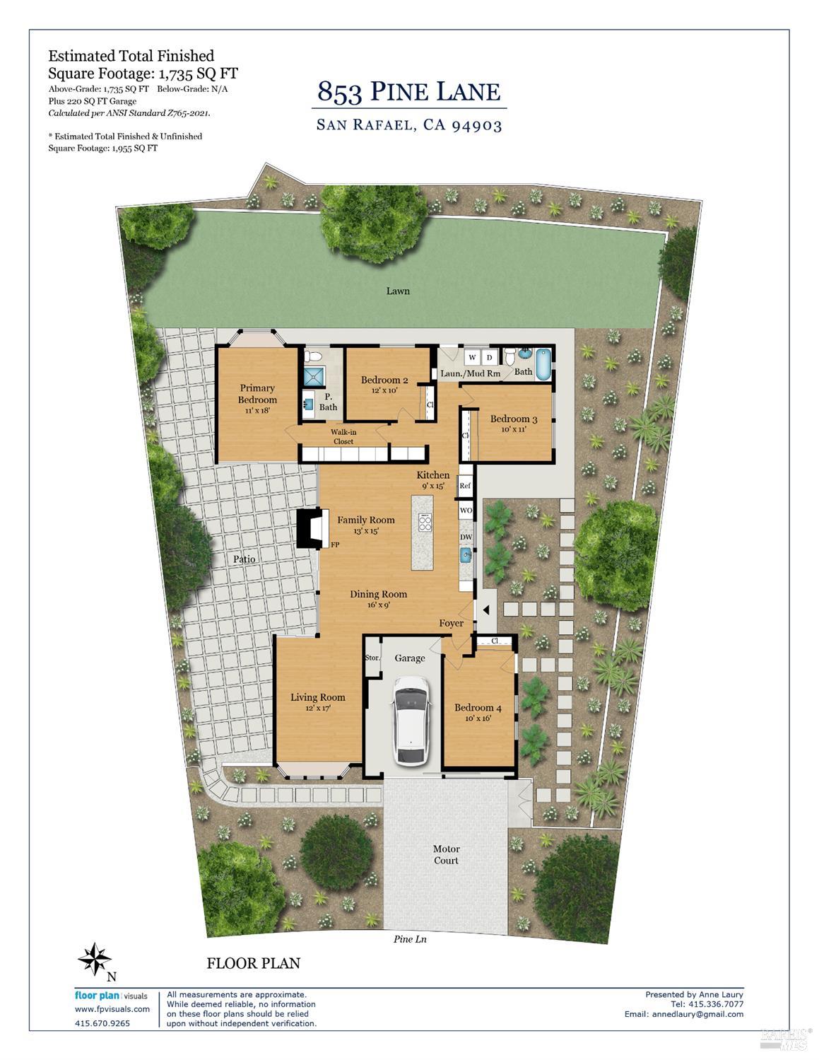 Detail Gallery Image 21 of 21 For 853 Pine Ln, San Rafael,  CA 94903 - 4 Beds | 2 Baths