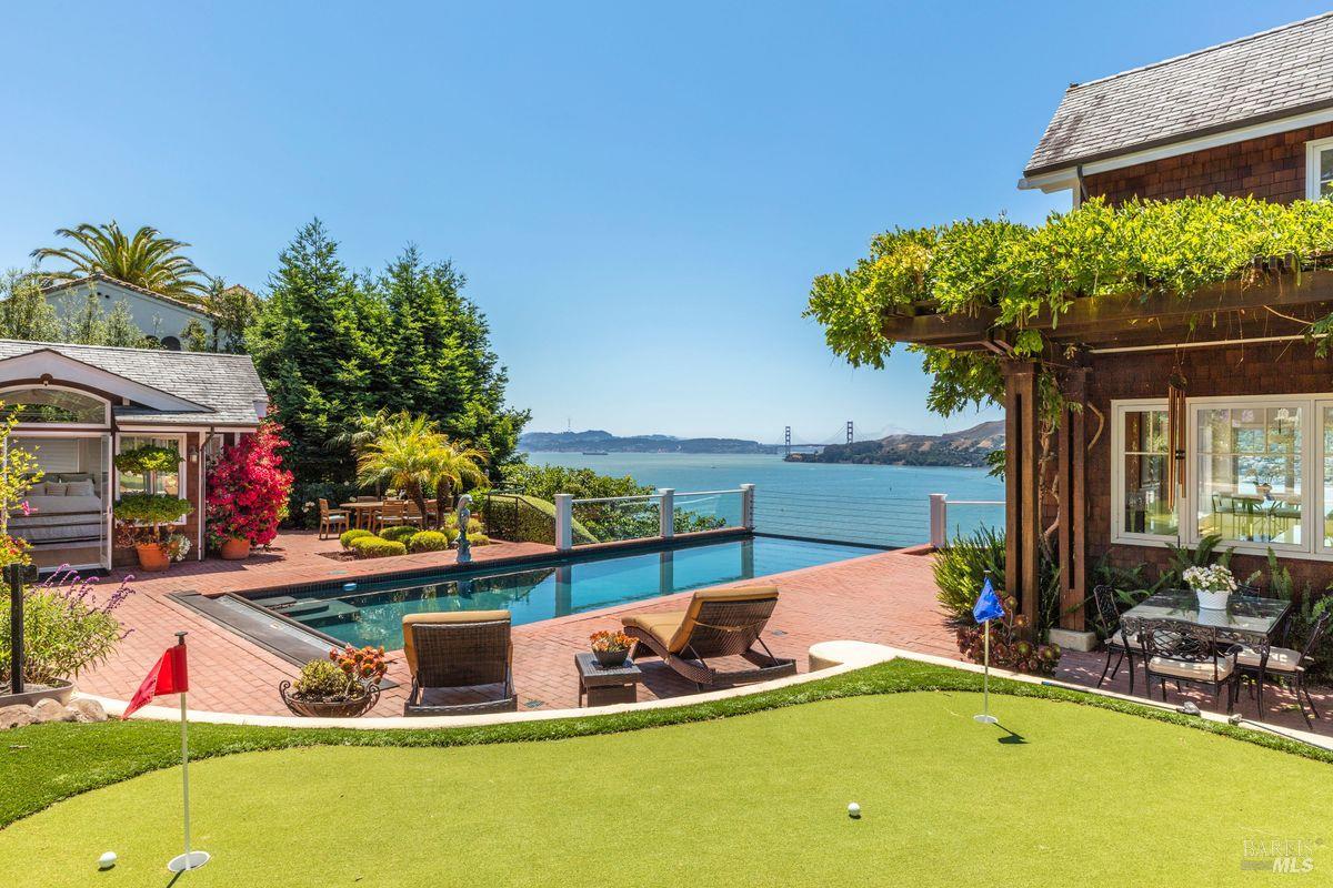 Detail Gallery Image 2 of 61 For 335 Golden Gate Ave, Belvedere,  CA 94920 - 4 Beds | 4/1 Baths