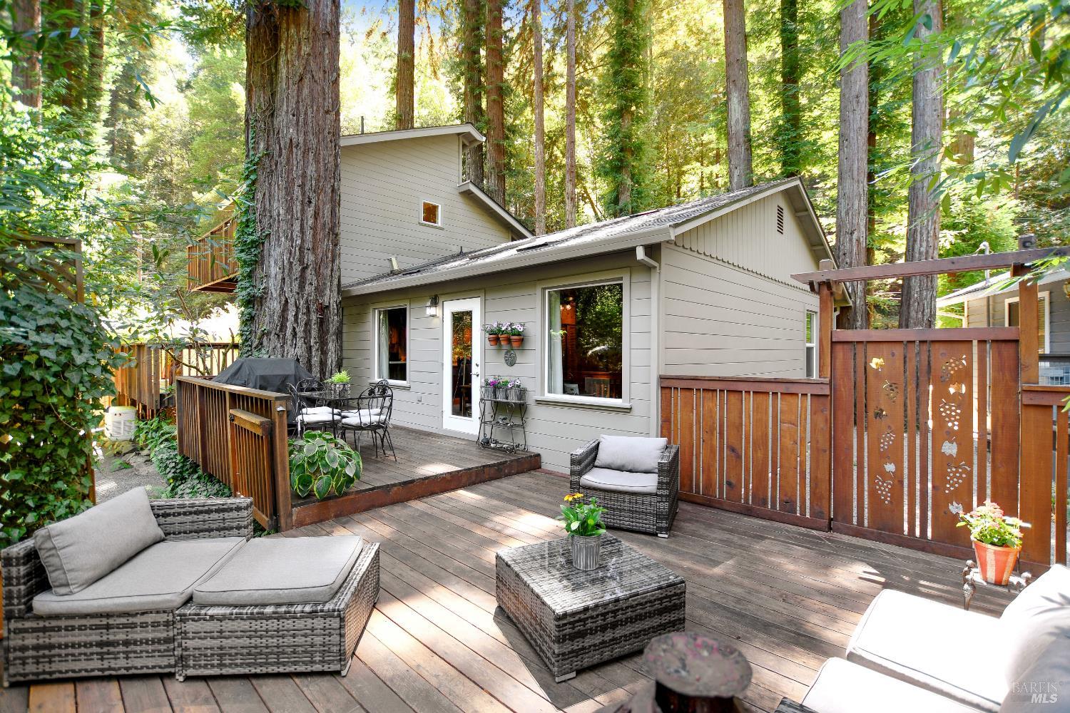 Detail Gallery Image 28 of 38 For 15607 Old Cazadero Rd, Guerneville,  CA 95446 - 1 Beds | 2 Baths
