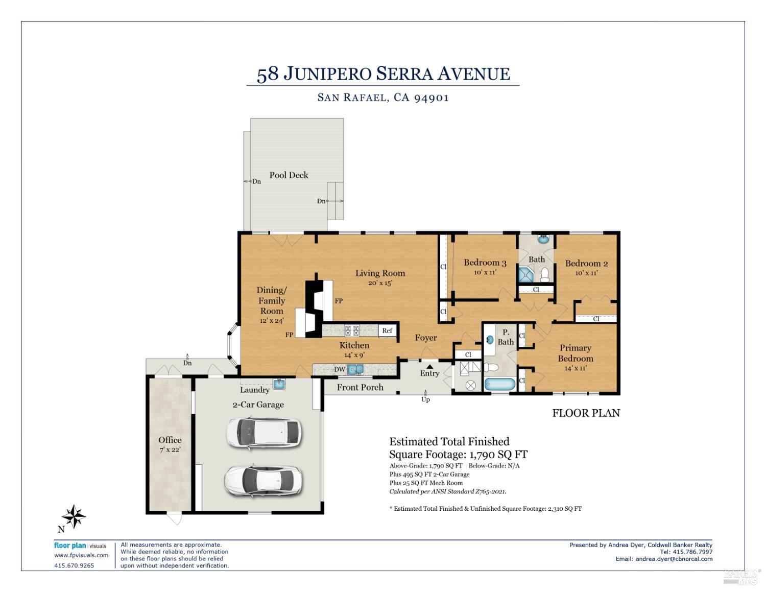 Detail Gallery Image 58 of 60 For 58 Junipero Serra Ave, San Rafael,  CA 94901 - 3 Beds | 2 Baths