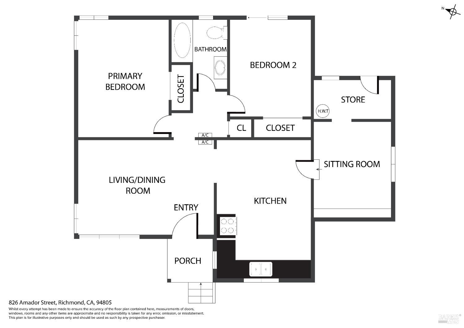 Detail Gallery Image 29 of 29 For 826 Amador St, Richmond,  CA 94805 - 2 Beds | 1 Baths