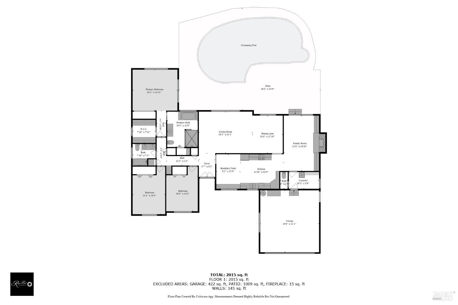 Detail Gallery Image 51 of 51 For 2880 Creekside Rd, Santa Rosa,  CA 95405 - 3 Beds | 2/1 Baths