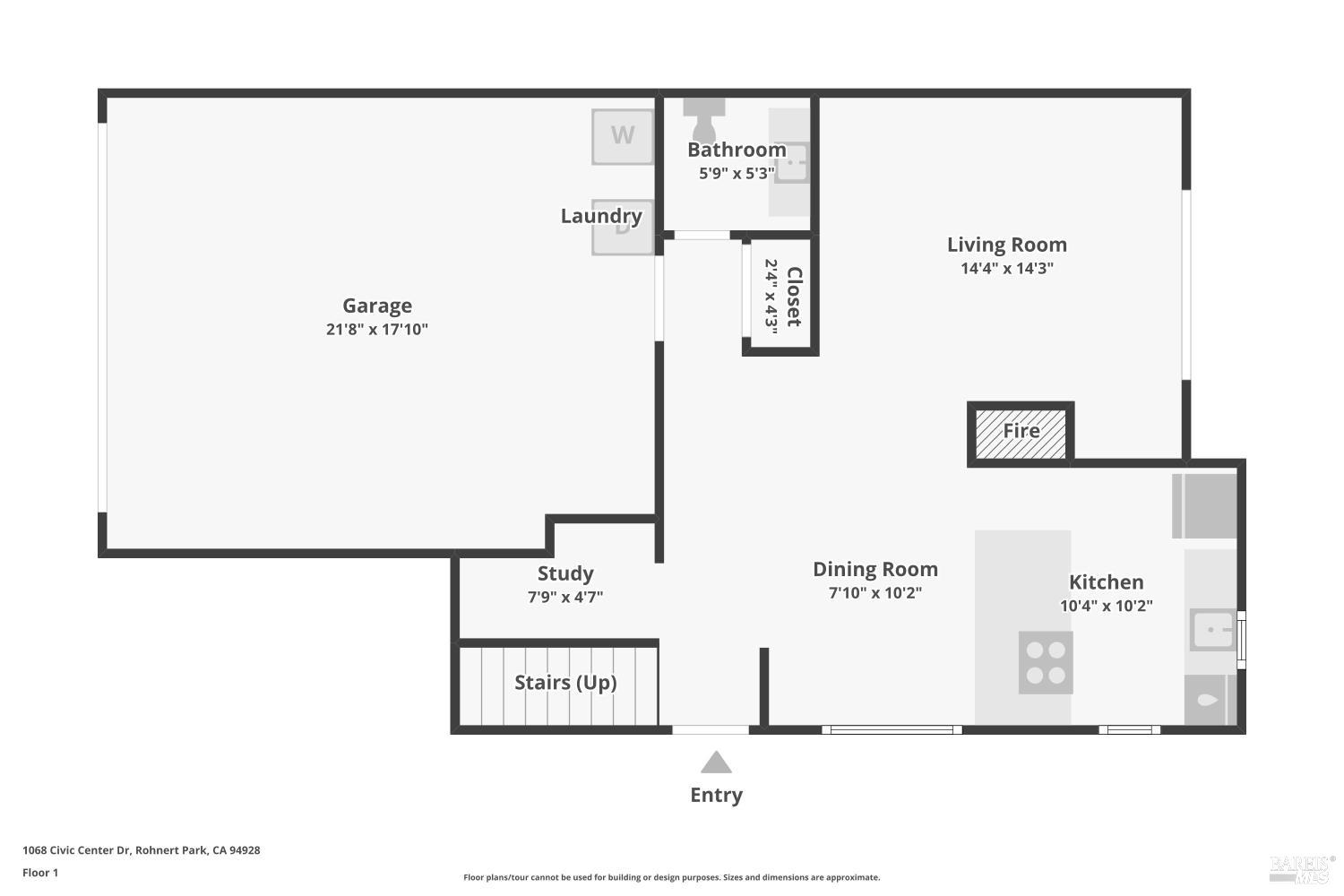 Detail Gallery Image 30 of 31 For 1068 Civic Center Dr, Rohnert Park,  CA 94928 - 2 Beds | 1/1 Baths