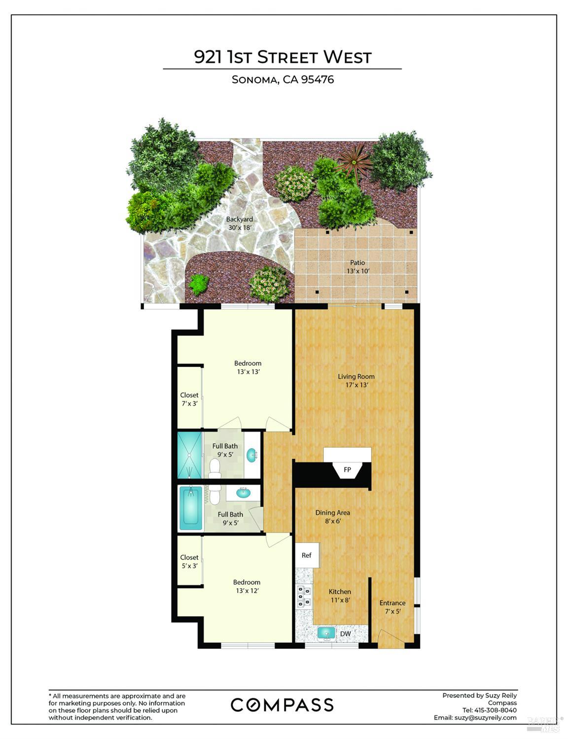 Detail Gallery Image 27 of 27 For 921 1st St, Sonoma,  CA 95476 - 2 Beds | 2 Baths