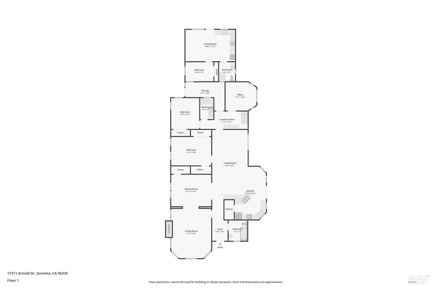 Detail Gallery Image 65 of 66 For 17311 Arnold Dr, Sonoma,  CA 95476 - 3 Beds | 2 Baths
