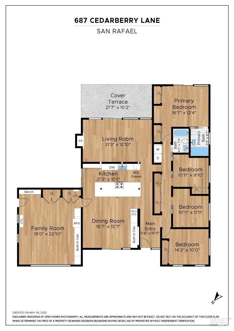 Detail Gallery Image 64 of 66 For 687 Cedarberry Ln, San Rafael,  CA 94903 - 4 Beds | 2 Baths
