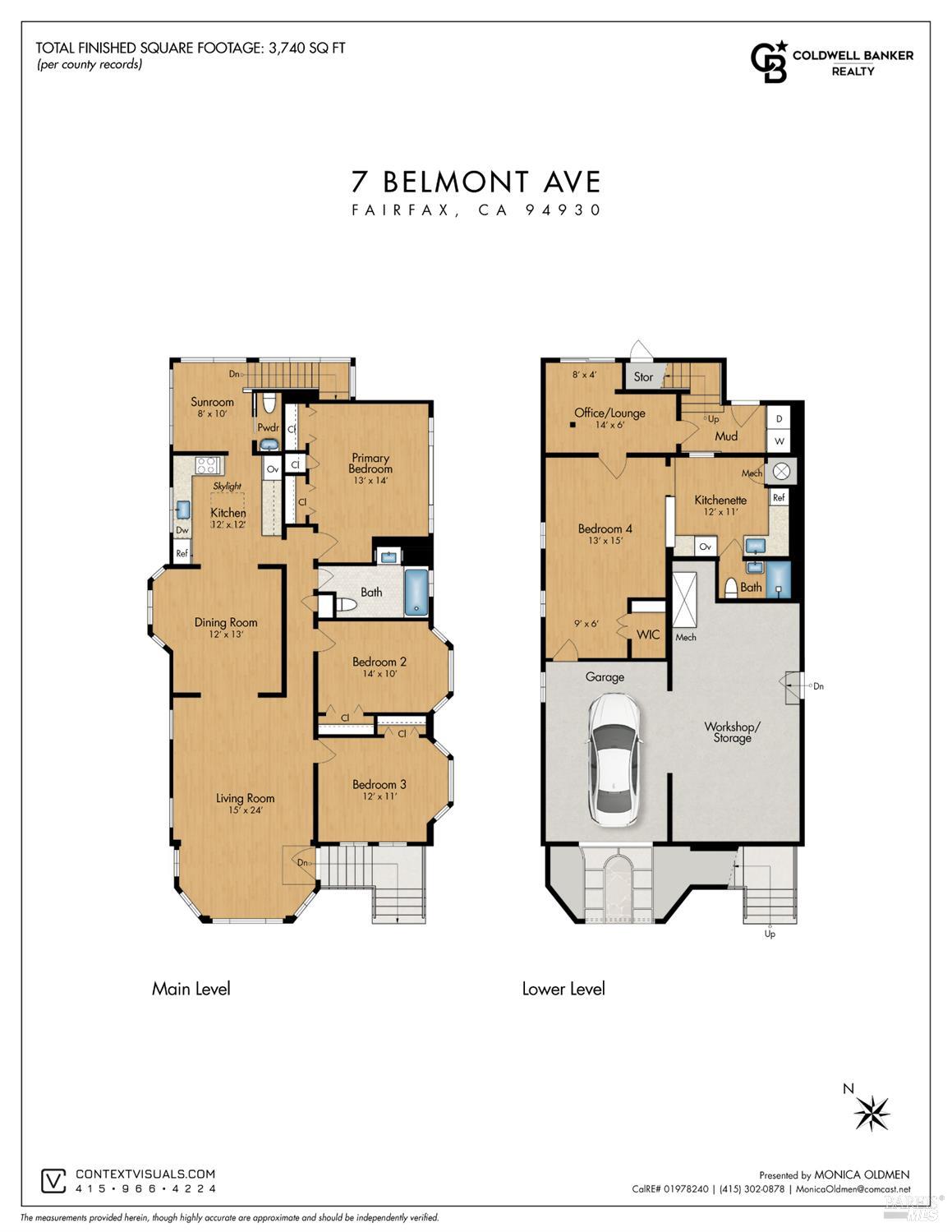 Detail Gallery Image 56 of 58 For 7 Belmont Ave, Fairfax,  CA 94930 - 6 Beds | 4/1 Baths