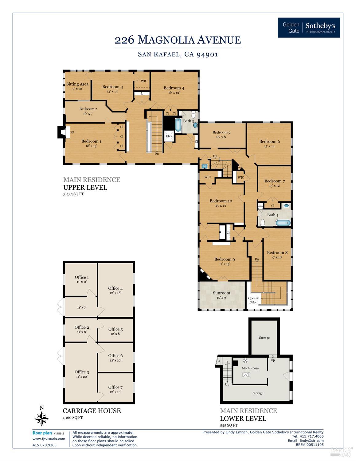 Detail Gallery Image 29 of 30 For 226 Magnolia Ave, San Rafael,  CA 94901 - 13 Beds | 2/2 Baths