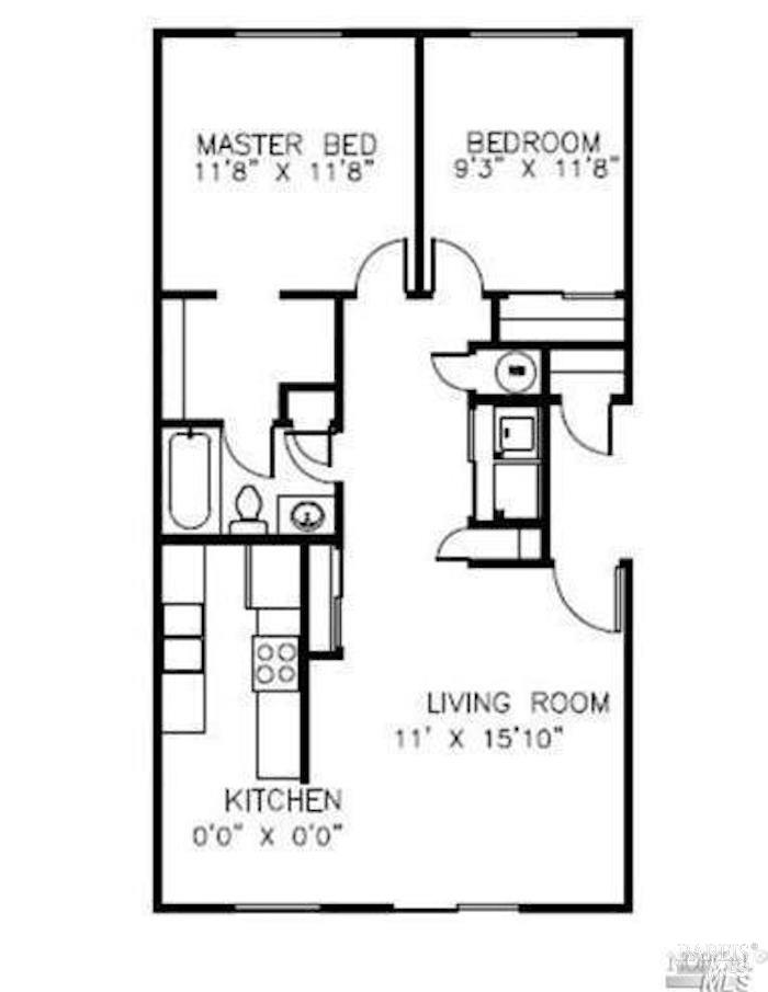 Detail Gallery Image 2 of 7 For 334 Hemlock St, Vacaville,  CA 95688 - 2 Beds | 1 Baths
