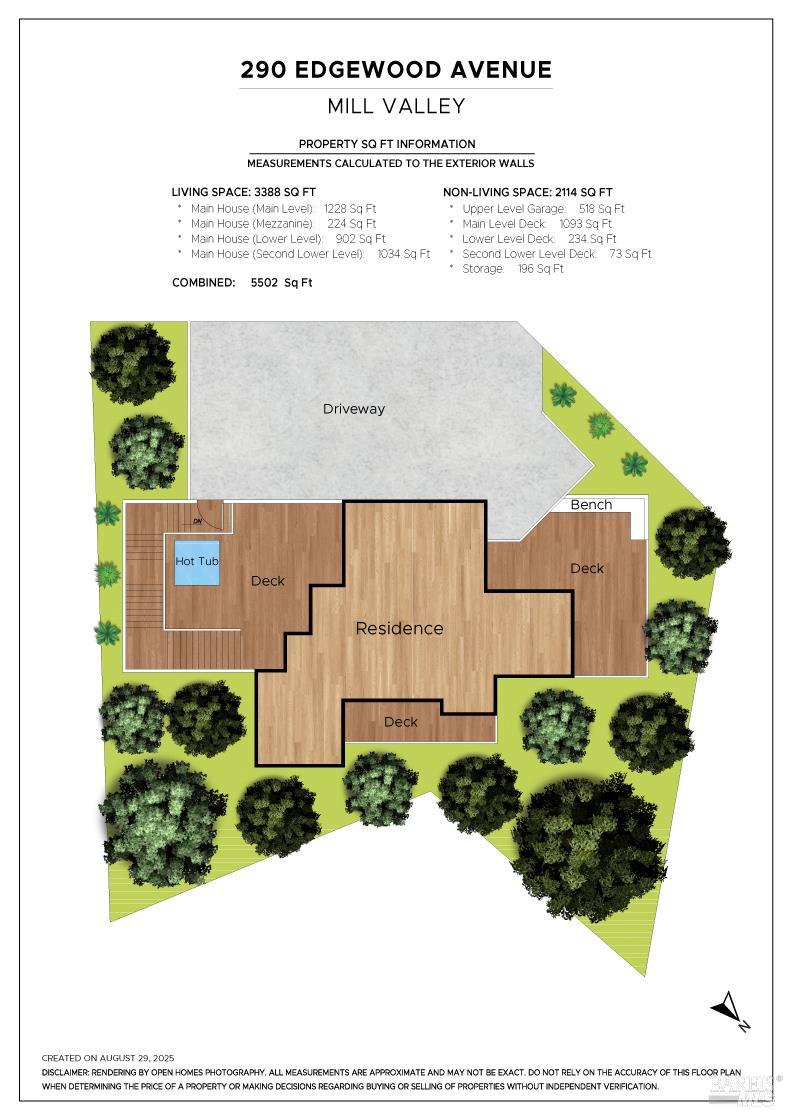 Detail Gallery Image 29 of 29 For 290 Edgewood Ave, Mill Valley,  CA 94941 - 4 Beds | 3/1 Baths