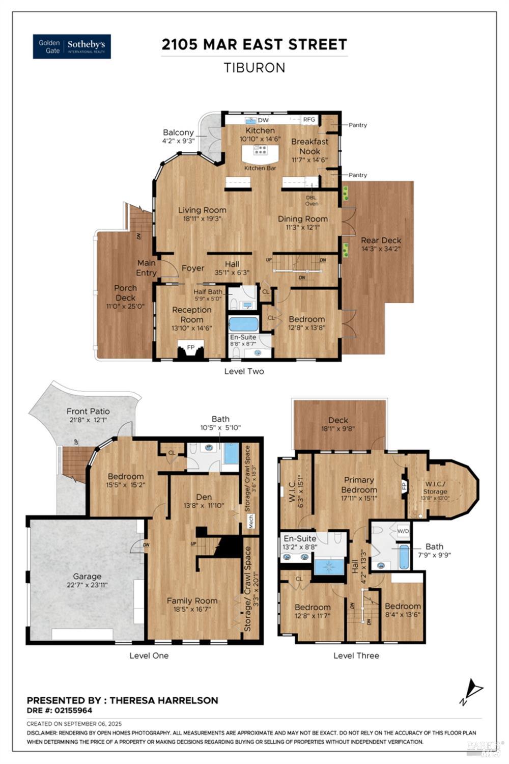 Detail Gallery Image 46 of 46 For 2105 Mar East St, Belvedere Tiburon,  CA 94920 - 5 Beds | 4/1 Baths