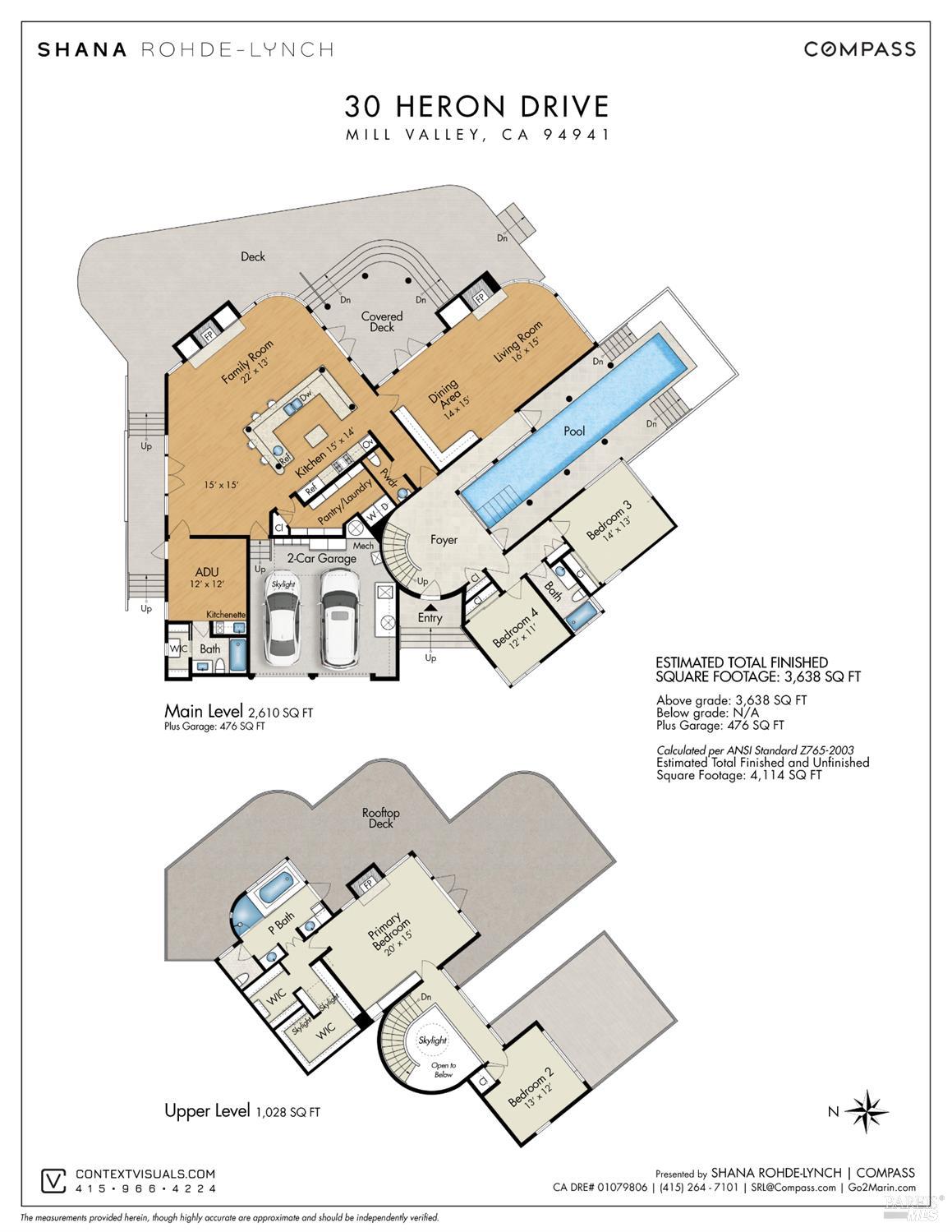 Detail Gallery Image 53 of 54 For 30 Heron Dr, Mill Valley,  CA 94941 - 5 Beds | 3/1 Baths
