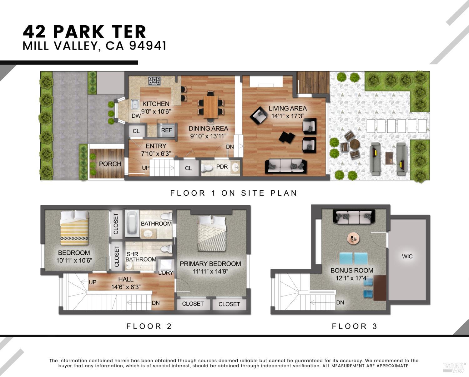 Detail Gallery Image 46 of 51 For 42 Park Ter, Mill Valley,  CA 94941 - 2 Beds | 2/1 Baths