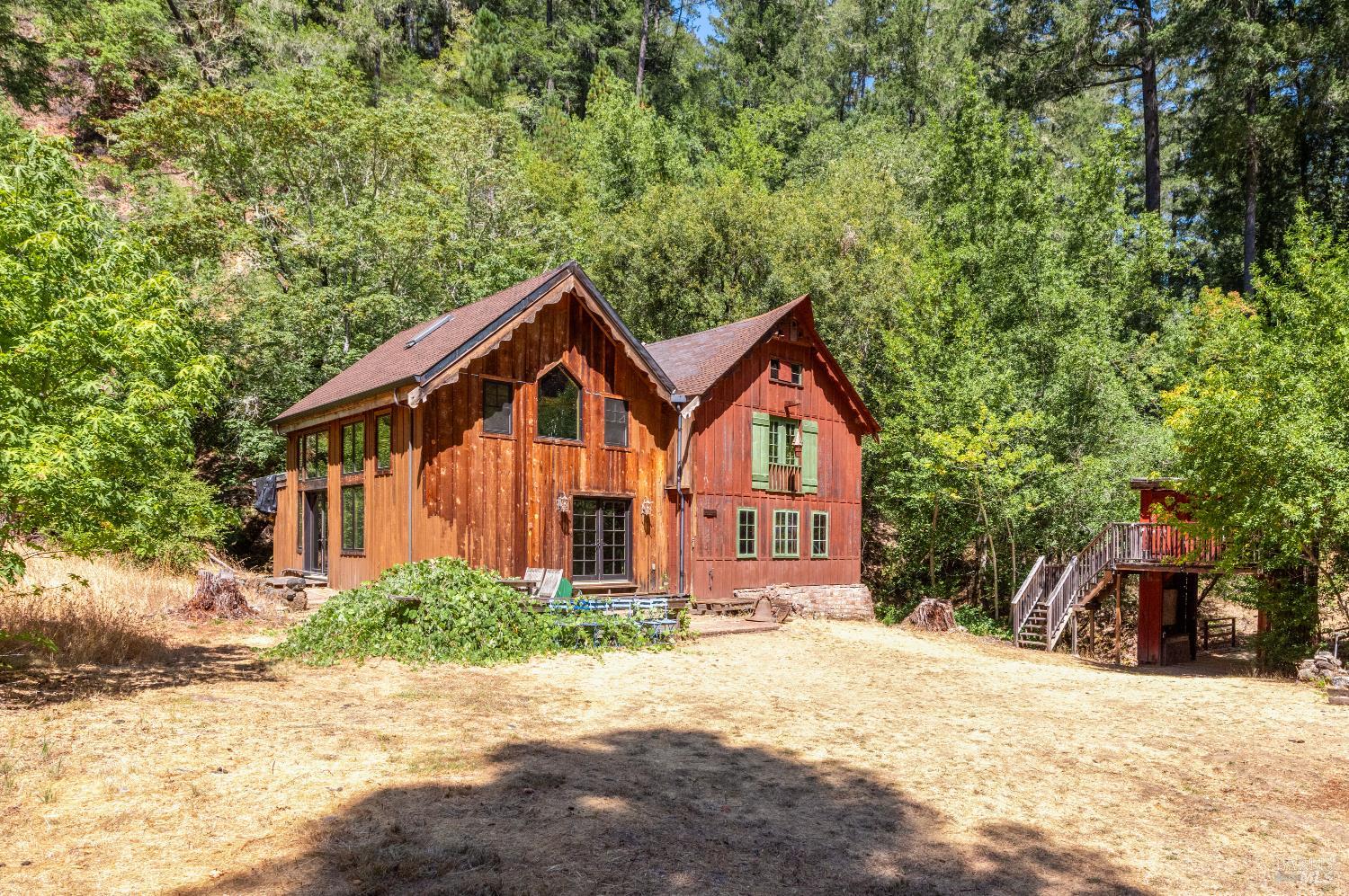 Detail Gallery Image 3 of 49 For 1500 Old Cazadero Rd, Cazadero,  CA 95421 - 3 Beds | 2 Baths