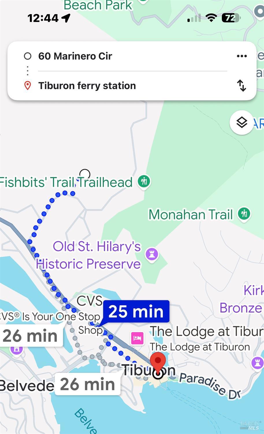 Detail Gallery Image 34 of 34 For 60 Marinero Cir, Tiburon,  CA 94920 - 2 Beds | 2/1 Baths