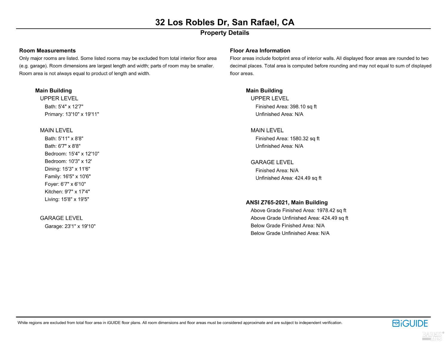 Detail Gallery Image 58 of 60 For 32 Los Robles Dr, San Rafael,  CA 94901 - 4 Beds | 3 Baths