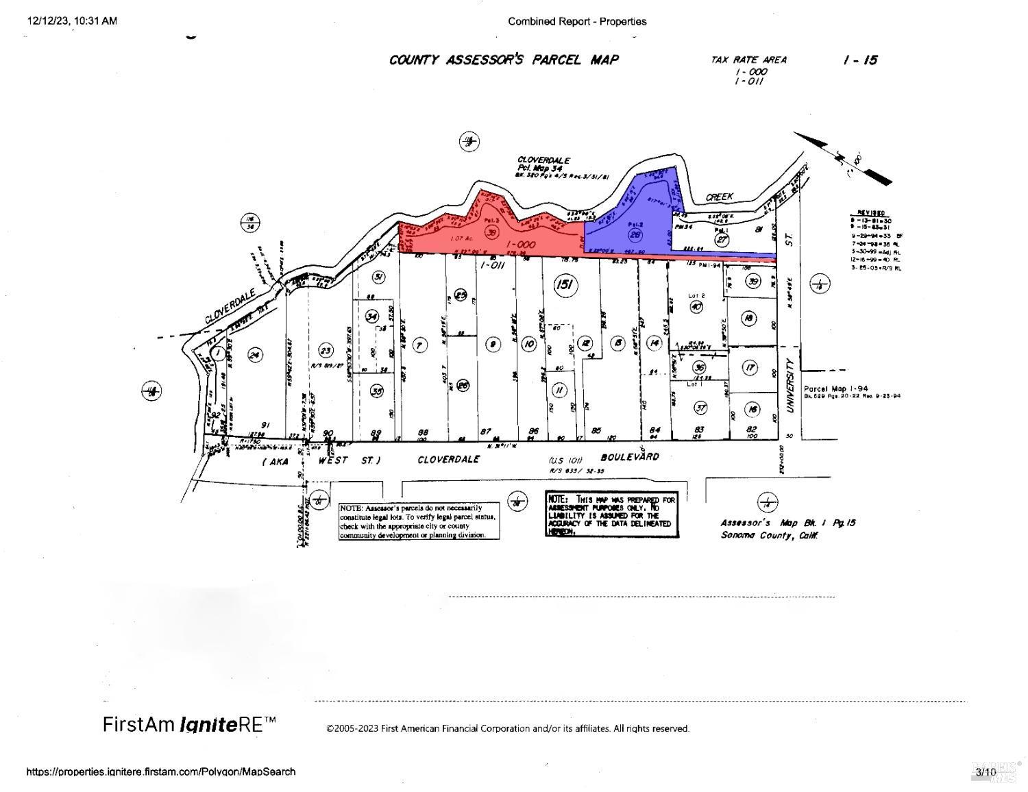 Detail Gallery Image 15 of 15 For 0 University St, Cloverdale,  CA 95425 - – Beds | – Baths