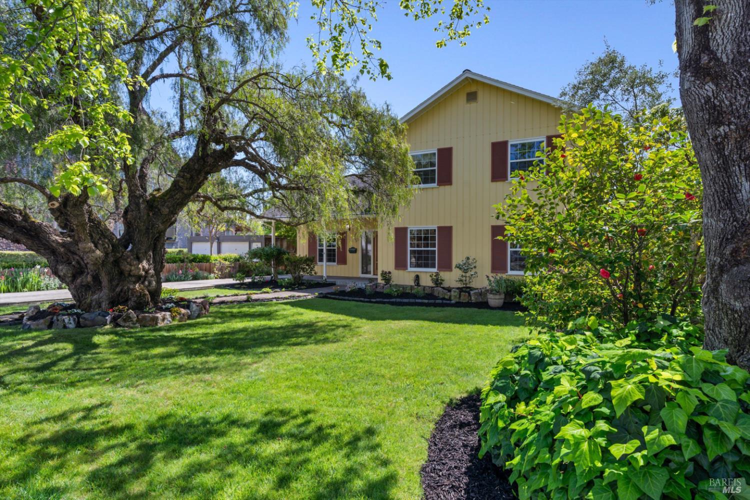 811  D Street  Petaluma, California Back on the market!  New look AND new price!  This stunning 4-bedroom, 3 bathroom home, built in 1950 and spanning 3672 sq ft, perfectly blends vintage charm with modern amenities.  Now showing with new carpet, new paint, new recessed lighting, and new updated fixtures this one of a kind home is a gem.   Featuring a spacious layout with generous bedrooms, luxurious bathrooms, and a dedicated office space, this home offers plenty of room for both family living and entertaining. The large, updated kitchen is a chef's dream with modern appliances and ample storage, while original hardwood floors and architectural details throughout add character and warmth. The beautifully landscaped yard provides a private outdoor retreat with its idyllic back yard pool, warming spa, pool, and deck perfect for outside grilling and relaxing. Located on the coveted D Street and just moments from downtown Petaluma, this home offers both tranquility and convenient access to local shops, dining, and parks. The perfect place to take advantage of everything Petaluma has to offer!