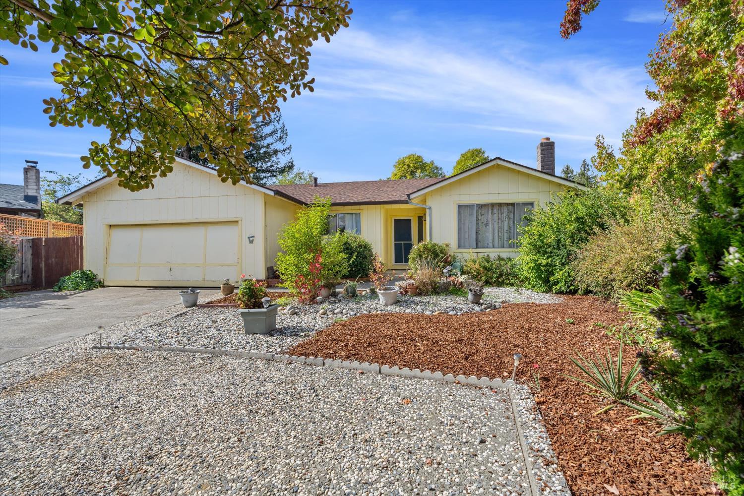 2320  Masterson Court  Santa Rosa, California Nestled in one of Northwest Santa Rosa's sought-after neighborhoods, this home offers an incredible opportunity for first-time buyers or savvy investors. Brand new roof and eves, extra 20x20 sunroom great for entertaining or office. Backyard offers a tranquil fishpond with water feature, a gazebo and plenty of outdoor areas for relaxing. Newer hot water heater, new attic installation, completed exterminator service and more!  Enjoy the serenity of a peaceful, safe and friendly neighborhood. Ideally located near top-rated schools, convenient shopping, and easy transportation access.  Whether you're ready to move in and make updates over time or envision a full transformation, this property delivers flexibility and promise. Don't miss your chance to visit this home!