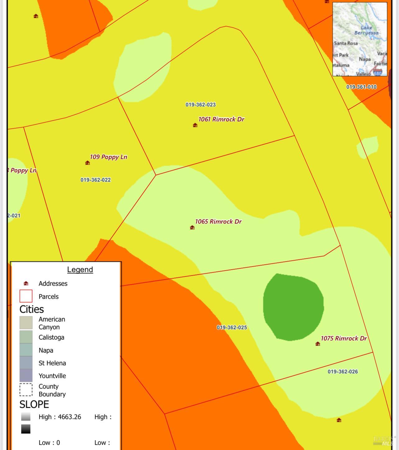 Detail Gallery Image 32 of 32 For 1065 Rimrock Dr, Napa,  CA 94558 - – Beds | – Baths