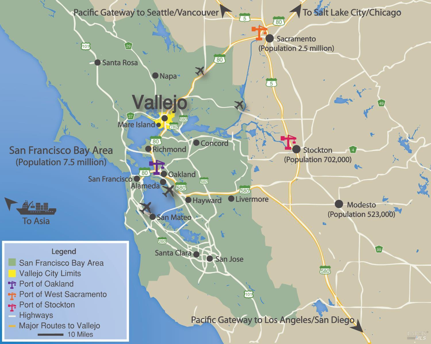 Detail Gallery Image 56 of 56 For 332 El Camino Real Unkn, Vallejo,  CA 94590 - 3 Beds | 2/1 Baths