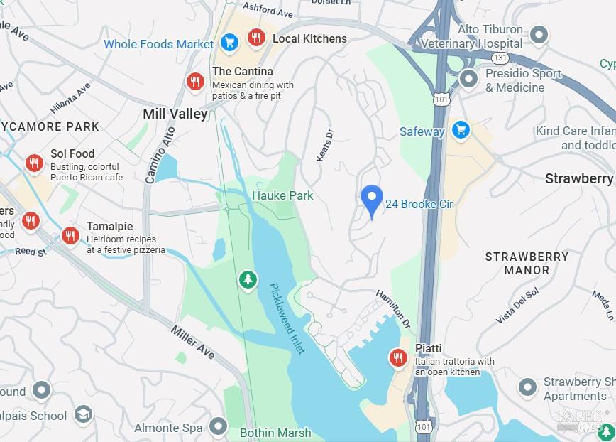 Detail Gallery Image 23 of 31 For 24 Brooke Cir, Mill Valley,  CA 94941 - 2 Beds | 2 Baths