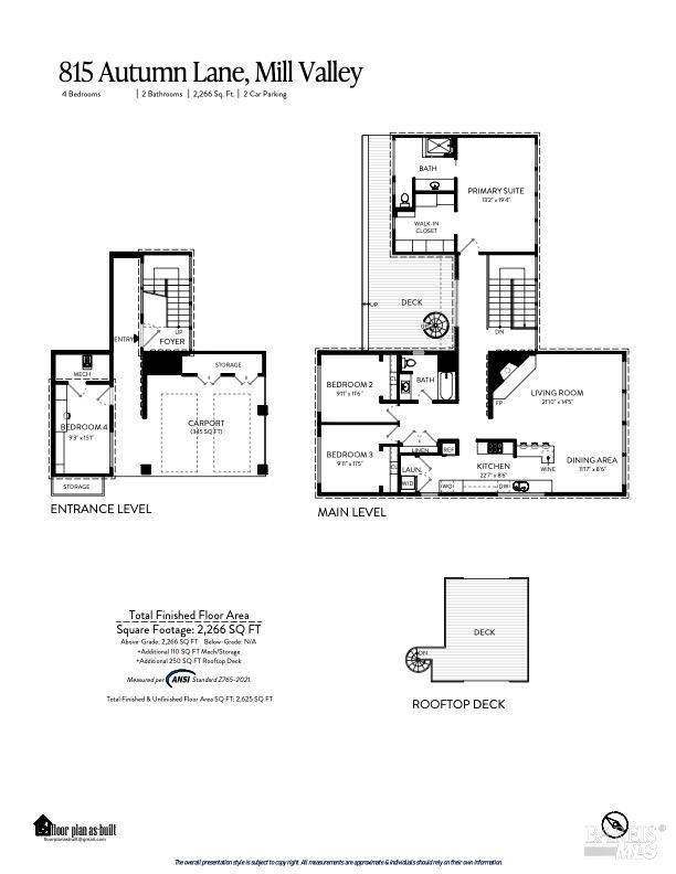 Detail Gallery Image 54 of 54 For 815 Autumn Ln, Mill Valley,  CA 94941 - 4 Beds | 2 Baths